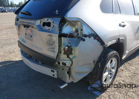 2021 Toyota Rav4 Hybrid Xle из США, поврежденный, VIN JTMRWRFV7MJ053968